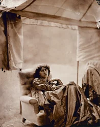 Porträt von Jane Morris (1839-1914) 1865